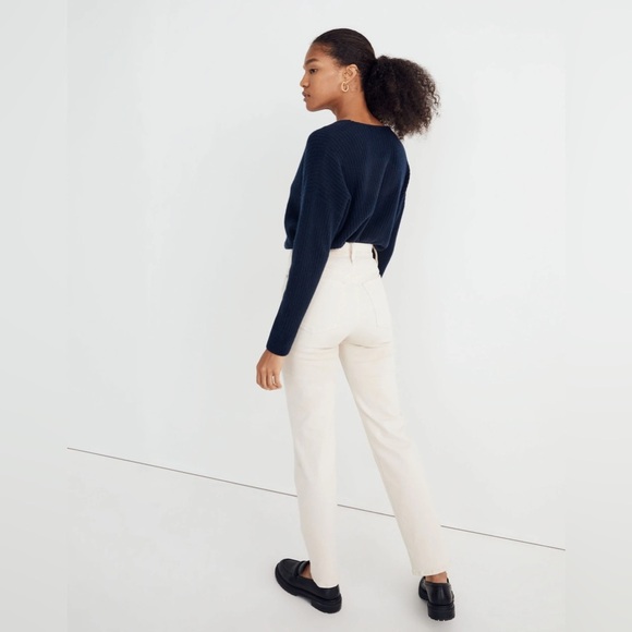 Madewell The Perfect Vintage Straight Jean in Vintage Canvas Wash Size 27 - Picture 3 of 9